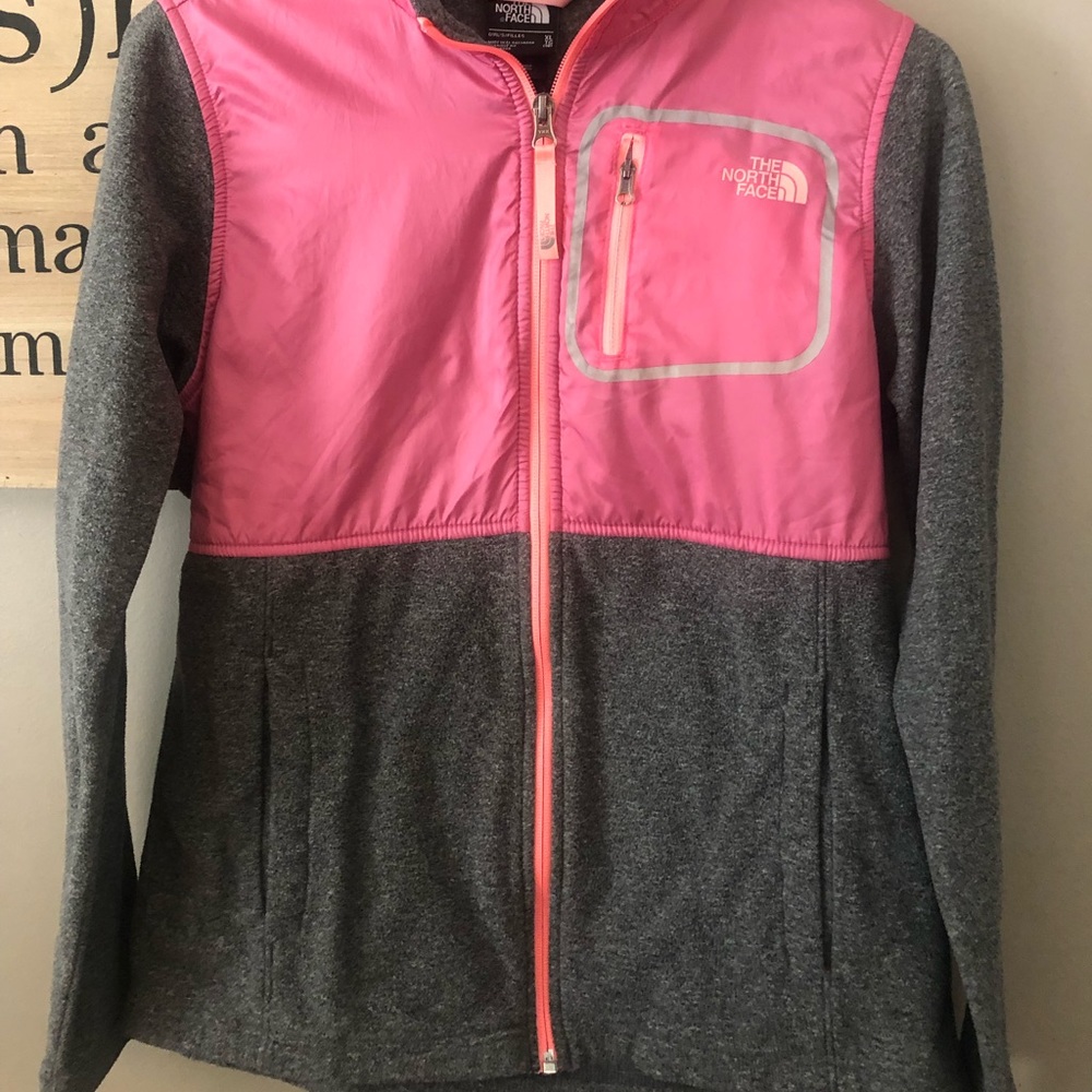North Face Track Jacket, Size YXL.